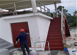 김포 H중학교 도장공사